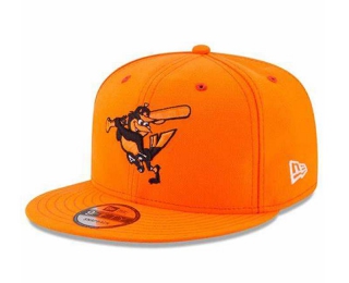 MLB Baltimore Orioles New Era Yellow 9FIFTY Snapback Hat 2015