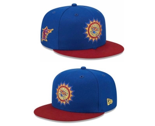 MLB Miami Marlins New Era Royal Red Alternate Throwback Logo Primary Jewel Gold Undervisor 9FIFTY Snapback Hat 2015