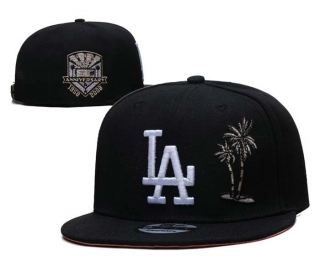 MLB Los Angeles Dodgers New Era Black 50th Anniversary 9FIFTY Snapback Hat 2178