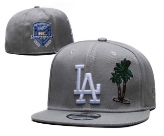 MLB Los Angeles Dodgers New Era Gray 50th Anniversary 9FIFTY Snapback Hat 2205