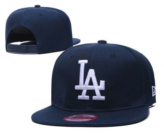 MLB Los Angeles Dodgers New Era Navy White Logo 9FIFTY Snapback Hat 2218