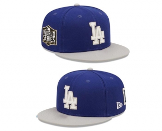 MLB Los Angeles Dodgers New Era Royal Gray 2020 World Series 9FIFTY Snapback Hat 2246