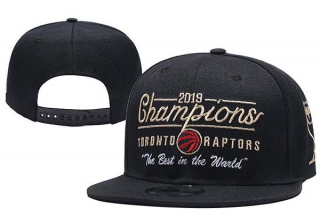 NBA Toronto Raptors New Era Black 2019 NBA Finals Champions 9FIFTY Snapback Hat 8011