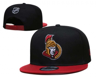 NHL Ottawa Senators New Era Black Red 9FIFTY Snapback Hat 2001