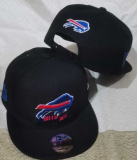 NFL Buffalo Bills New Era Black 2022 Sideline 9FIFTY Snapback Hat 6016