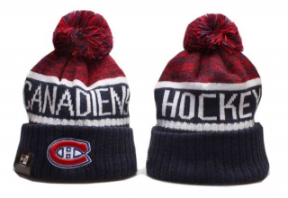 NHL Montreal Canadiens New Era Red Navy Knit Beanies Hat 5001