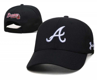 MLB Atlanta Braves Under Armour Black Snapback Hat 2051