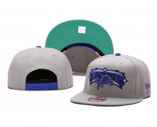 NFL Detroit Lions New Era Gray 9FIFTY Snapback Hat 5001