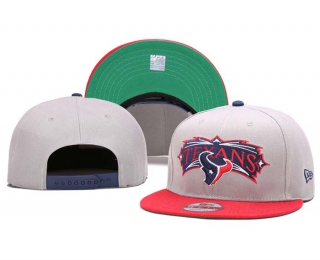 NFL Houston Texans New Era Gray Red 9FIFTY Snapback Hat 5001
