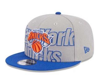 NBA New York Knicks New Era Gray Royal 2023 NBA Draft 9FIFTY Snapback Hat 2013