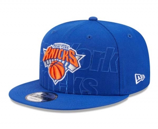 NBA New York Knicks New Era Royal 2023 NBA Draft 9FIFTY Snapback Hat 2014