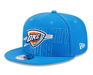 NBA Oklahoma City Thunder New Era Light Blue 2023 NBA Draft 9FIFTY Snapback Hat 2004