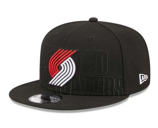 NBA Portland Trail Blazers New Era Black 2023 NBA Draft 9FIFTY Snapback Hat 2011