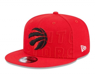 NBA Toronto Raptors New Era Red 2023 NBA Draft 9FIFTY Snapback Hat 2021