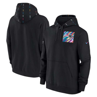 Men's NFL New England Patriots Nike Black 2023 NFL Crucial Catch Club Pullover Hoodie