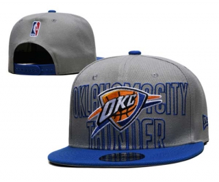NBA Oklahoma City Thunder New Era Gray Royal 2023 NBA Draft Two-Tone 9FIFTY Snapback Hat In Bulk 5Hats 2005