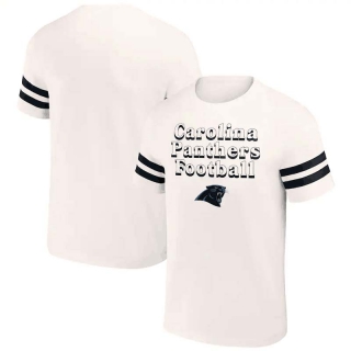 Men's Carolina Panthers NFL x Darius Rucker Collection By Fanatics Cream Vintage T-Shirt