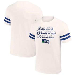 Men's Seattle Seahawks NFL x Darius Rucker Collection By Fanatics Cream Vintage T-Shirt