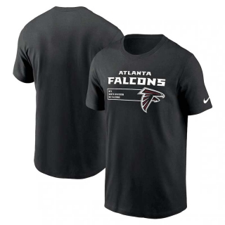 Men's Atlanta Falcons Nike Black Division Essential T-Shirt