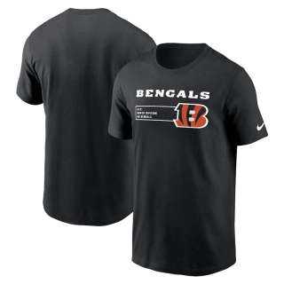 Men's Cincinnati Bengals Nike Black Division Essential T-Shirt