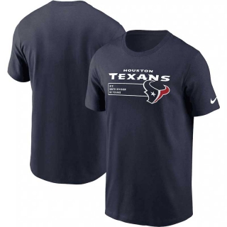 Men's Houston Texans Nike Navy Division Essential T-Shirt