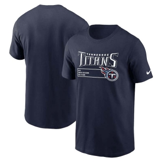 Men's Tennessee Titans Nike Navy Division Essential T-Shirt