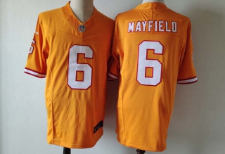 Men's NFL Tampa Bay Buccaneers #6 Baker Mayfield Nike Orange Vapor F.U.S.E. Limited Jersey