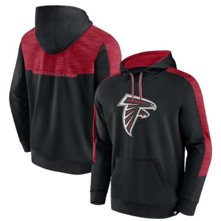 Men's NFL Atlanta Falcons Fanatics Branded Black Defender Evo Pullover Hoodie
