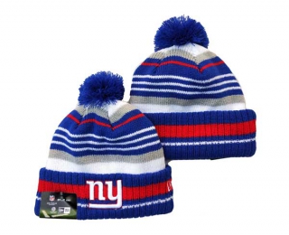 NFL New York Giants New Era Navy White Beanies Knit Hat 3059