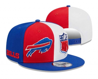 NFL Buffalo Bills New Era Red Royal 2023 Sideline 9FIFTY Snapback Hat 3046