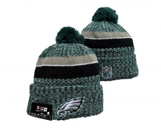 NFL Philadelphia Eagles New Era Midnight Green Black 2023 Sideline Cuffed Beanies Knit Hat 3055