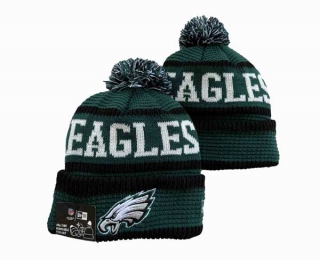 NFL Philadelphia Eagles New Era Green Black Cuffed Beanies Knit Hat 3057