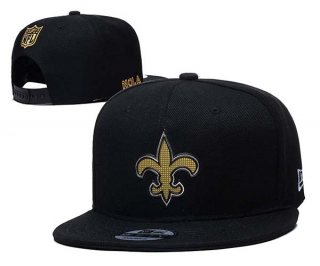 NFL New Orleans Saints New Era Black 9FIFTY Snapback Hat 3039