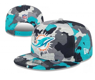 NFL Miami Dolphins New Era Camo 9FIFTY Snapback Hat 3001