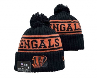 NFL Cincinnati Bengals New Era Black 2023 Cold Weather Beanies Knit Hat 3046