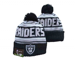 NFL Las Vegas Raiders New Era Black 2023 Cold Weather Beanies Knit Hat 3054