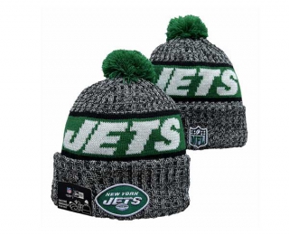 NFL New York Jets New Era Graphite 2023 Sideline Beanies Knit Hat 3030