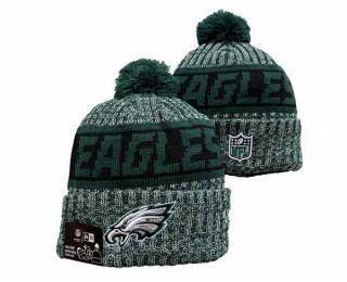 NFL Philadelphia Eagles New Era Green 2023 Sideline Beanies Knit Hat 3064