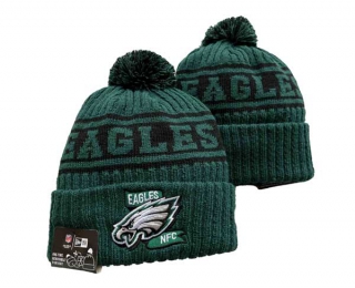 NFL Philadelphia Eagles New Era Green 2022 Sideline Beanies Knit Hat 3063