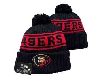 NFL San Francisco 49ers New Era Black Beanies Knit Hat 3050