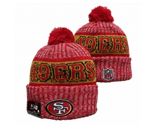 NFL San Francisco 49ers New Era Red 2023 Sideline Beanies Knit Hat 3052