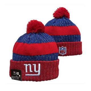 NFL New York Giants New Era Red Royal 2023 Sideline Cuffed Beanies Knit Hat 3069