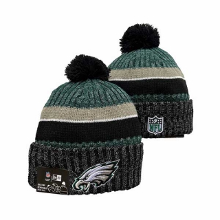 NFL Philadelphia Eagles New Era Green 2023 Sideline Cuffed Beanies Knit Hat 3066