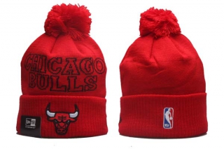NBA Chicago Bulls New Era Red 2023 NBA Draft Cuffed Beanies Knit Hat 5009