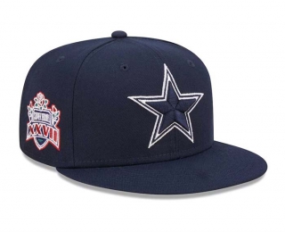 NFL Dallas Cowboys New Era Navy Super Bowl XXVII 9FIFTY Snapback Hat 2013