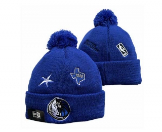NBA Dallas Mavericks New Era Royal Identity Cuffed Beanies Knit Hat 3001