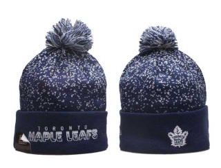 NHL Toronto Maple Leafs New Era Blue Iconic Gradient Cuffed Beanies Knit Hat 5003