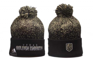 NHL Vegas Golden Knights New Era Black Iconic Gradient Cuffed Beanies Knit Hat 5003