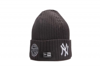 MLB New York Yankees New Era Brown 2009 Inaugural Season Beanies Knit Hat 5008