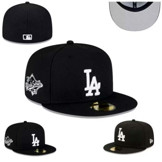 MLB Los Angeles Dodgers New Era Black 1988 World Series 59FIFTY Fitted Hat 0512